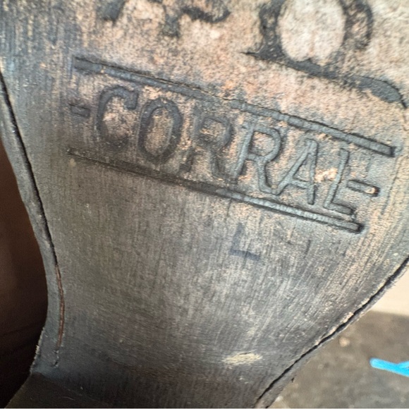 Corral Perforated Leather Riding Boot - Picture 10 of 12